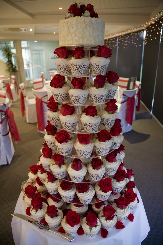 wedding cup cake, cake